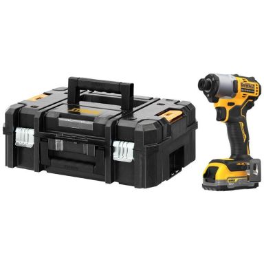 Dewalt DCF840E1T-XJ Iskevä ruuvinväännin sis. akun, ei sis. laturia