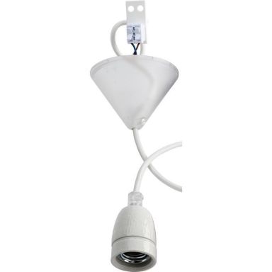 Gelia 4079108981 Lampeophæng E27, porcelæn