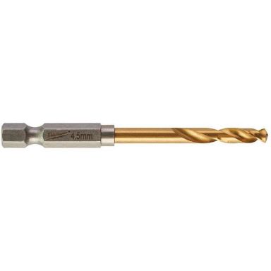 Milwaukee SHOCKWAVE Red Hex HSS-G TIN Metalliporanterä 1 kpl:n pakkaus