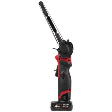 Milwaukee M12 FBFL13-402B Bandslip med batteri och laddare