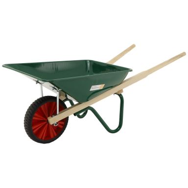 Hörby Bruk Ekeby 1411 Skottkärra volym 110 l, punkteringsfri, grön