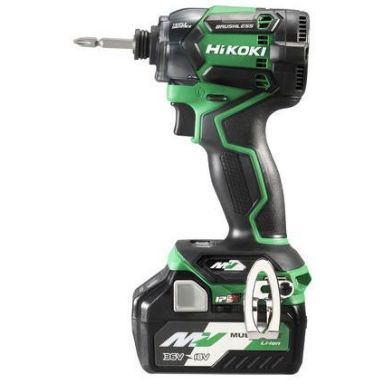 HiKOKI WH36DC Slagnøgle med batteri og oplader