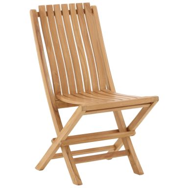 Venture Home Ghana 2026-444 Klaffstol natur/guld