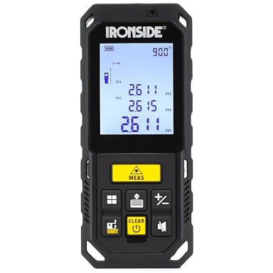 Ironside HEAVY DUTY 103496 Afstandsmåler 0,2-100 m, med batteri