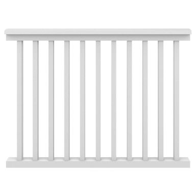 Jabo 4503 Altanräcke 12x90 cm, ribb, vit