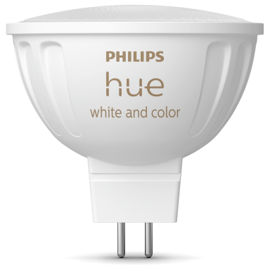 Philips Hue Huewca 929003575301 LED-lamppu 1 kpl, 400 lm, lämpimästä viileään valkoiseen ja värillinen, GU 5.3 (MR16)
