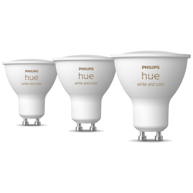 Philips Hue Huewca 929003666503 LED-lamppu 3 kpl, 400 lm, lämpimästä viileään valkoiseen ja värillinen