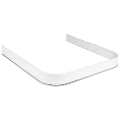 Leijma 8107 Duschsarg u-form, 92x92x92 cm, vit