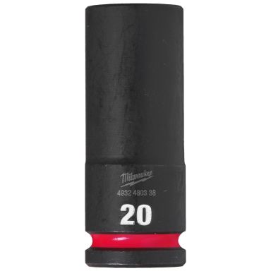 Milwaukee Shockwave Impact Duty Krafthylsa 1/2&quot fyrkant, djup