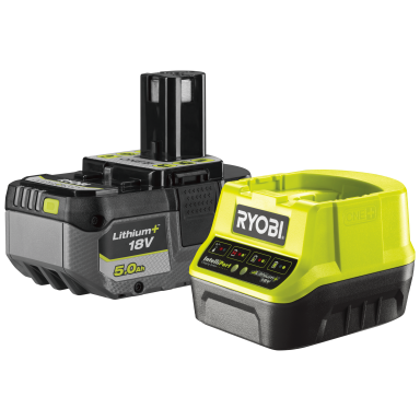 Ryobi RC18120-150X Laddpaket 18V, 5,0 Ah