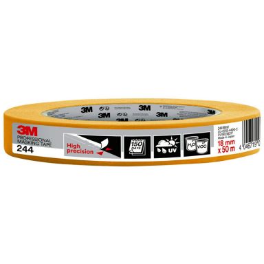 3M 244 PROF Maskeringstejp orange