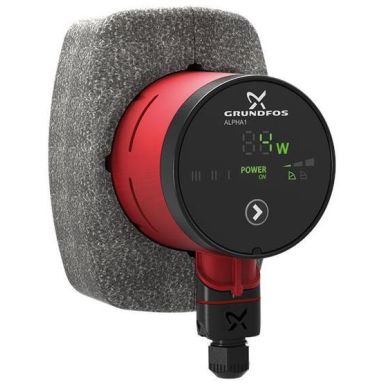 Grundfos Alpha1 25-60 180 Kiertovesipumppu pois lukien liittimet