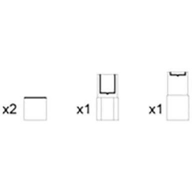 Bahco BBS165SP4 Sovitin tuulilasin irrottajalle, 2 paria
