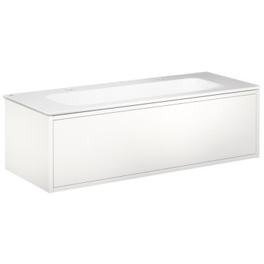 Gustavsberg Ducentic GB71DCVU12DHWB2100 Kommodpaket 120 cm, vit/vit, 2 blandarhål