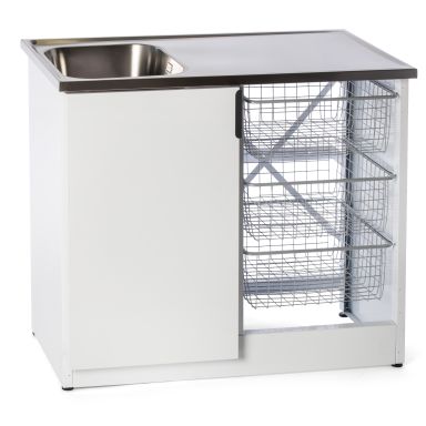 Nimo TB 1000 HT Pesupöytä valkoinen