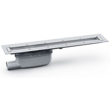 Purus Line Vinyl Plus 600 Gulvafløb uden si, Ø50 endegavlafløb