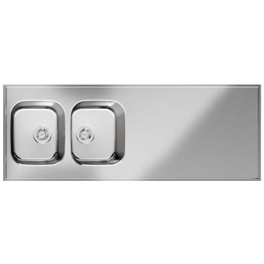 Purus Basic H PBH-1600 Diskbänk 1600x600x30 mm, vändbar, rostfri