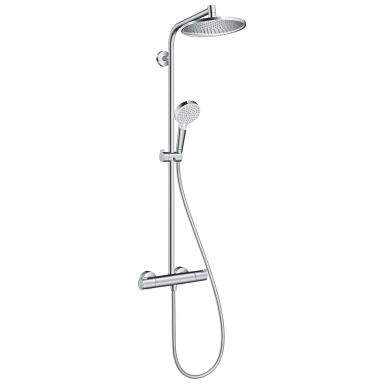 Hansgrohe Crometta S Showerpipe 240 27268000 Sadesuihkusetti 150 cc, EcoSmart