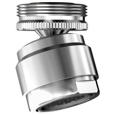 NGL 110131 Vandsparende strålesamler med kugleled, udvendig gevind