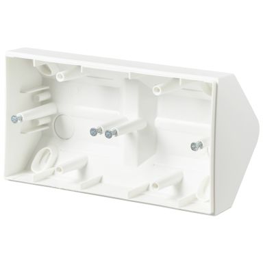 ABB 1722H-884 Pintakehys 2-osainen, valkoinen