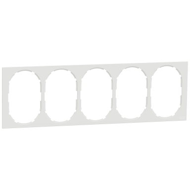 Elko EKO50016 Ram 5-fack 2-vägsuttag, kombinationsmontage