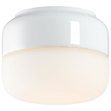 Ifö OHM 140/115 Takarmatur  vit, IP44