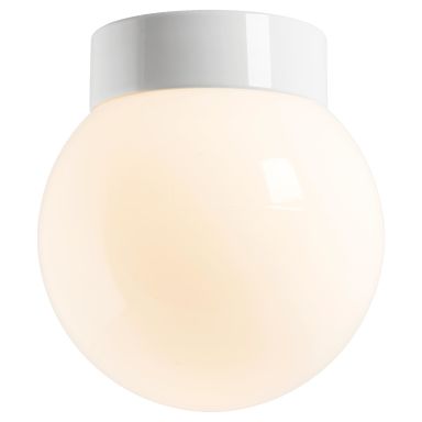 Ifö CLASSIC GLOBE 200 Takarmatur  rak, IP44, E27