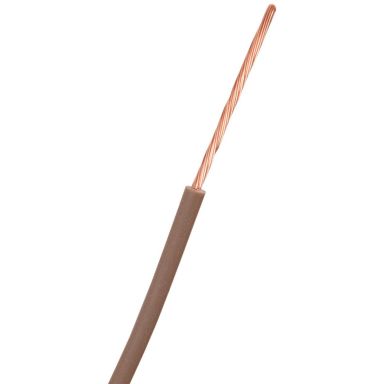 Nexans RK Kytkentäkaapeli 1x1.5 mm², ruskea, 90°C (H07V2-K)