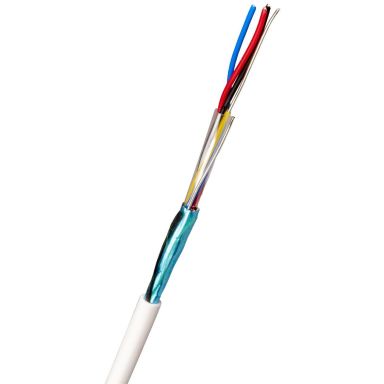 Nexans PTS-HF Telekabel 1x4x0,6 mm, hvit