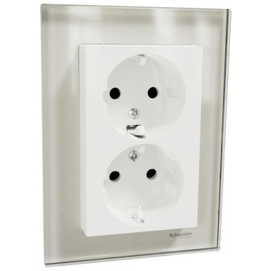 Schneider Electric WDE008888 Vegguttak 2-veis