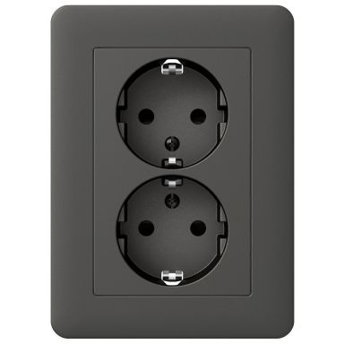 Schneider Electric WDE008487 Vegguttak 2-veis