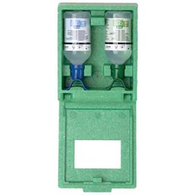 Plum Combibox DUO Silmähuuhdeasema sisältää pH Neutralia ja silmähuuhdetta