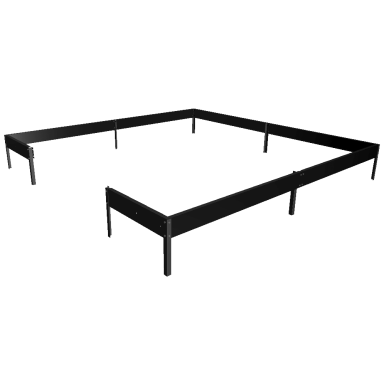 Halls F06443 Fundament 6,6 m², svart