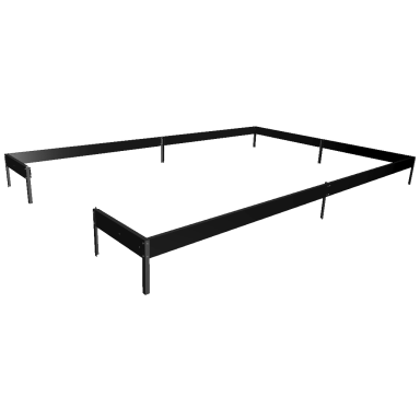 Halls F06444 Fundament 9,9 m², svart