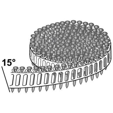 ESSVE FZV Tromlesøm 15°, pakke med 1800, 4,0x40mm