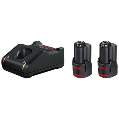 Bosch GAL 12V-40 + 2st 12V 3.0Ah Ladepakke