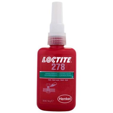 Loctite 278 Kierrelukite 50 ml, korkea lujuus