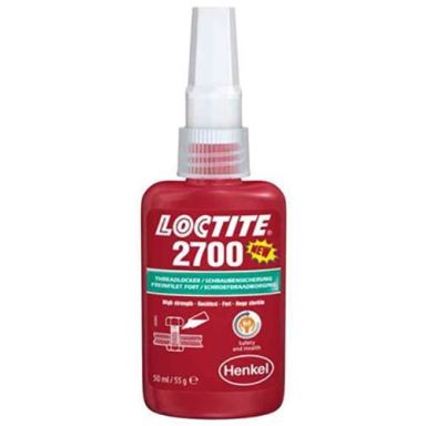 Loctite 2700 Kierrelukite 50 ml, korkea lujuus