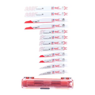 Milwaukee 49472229 Tigersågbladsats 12 delar