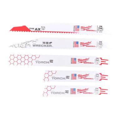 Milwaukee 49472205 Tigersågbladsats 5 delar