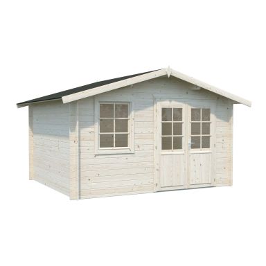 Palmako Klara Stuga 10,8 m²/inv. 10,4 m², utan golv, obehandlad