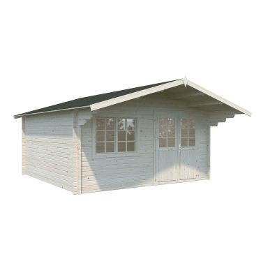 Palmako Britta Stuga 18,1 m²/inv. 17,5 m², utan golv, obehandlad