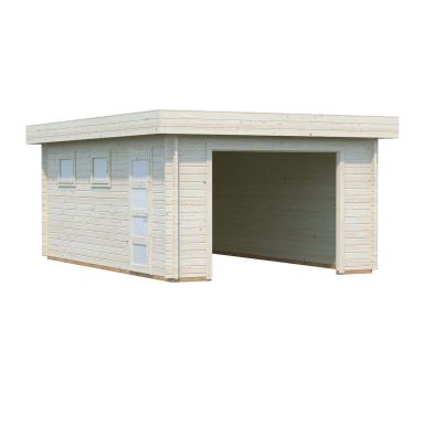 Palmako Rasmus Garage 19,8 m²/inv. 19 m², utan port obehandlad