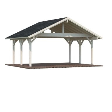 Palmako Robert Carport 28,3 m²/20,6 m², obehandlad