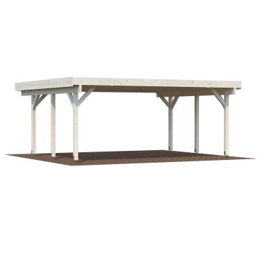 Palmako Karl Carport 30,7 m²/inv. 20,6 m², obehandlad