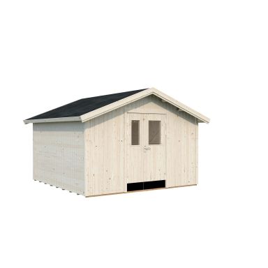 Palmako Lucas Förråd 12,3 m²/inv. 12,1 m², obehandlad