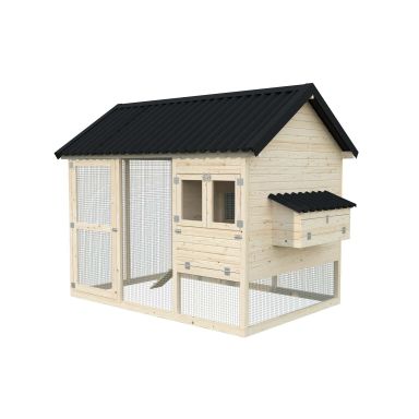Palmako Chick Hönshus 6,7 m²/inv. 6,7 m², obehandlad
