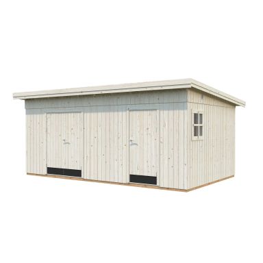 Palmako Kalle Förråd 18,5 m²/inv. 16,9 m², obehandlad