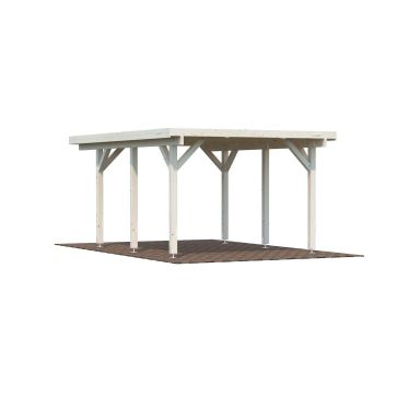 Palmako Karl Carport 18,4 m²/inv. 11,7 m², impr. natur