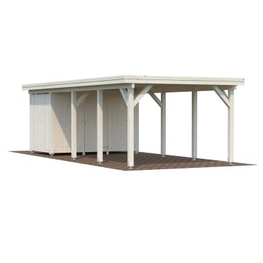 Palmako Karl Carport 27,4 m²/inv. 23,1 m², impr. natur